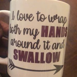 Dining - Brand new 12oz coffee cup funny saying. Dining - Brand new 12oz coffee cup funny saying.